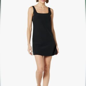 The Drop Womens Joyce Pinafore Woven Mini Dress Size XXSmall NWT